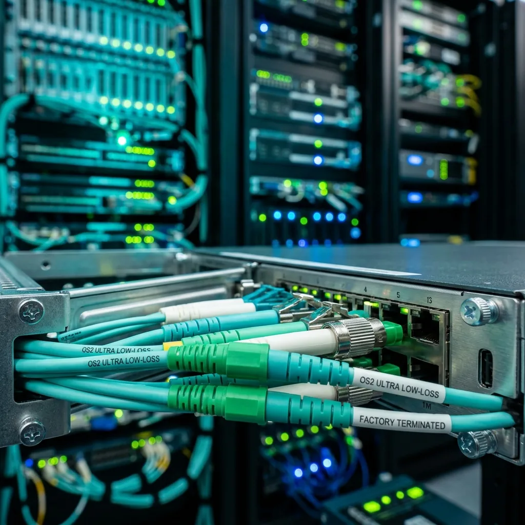 Ultra Low Loss Fiber Assemblies